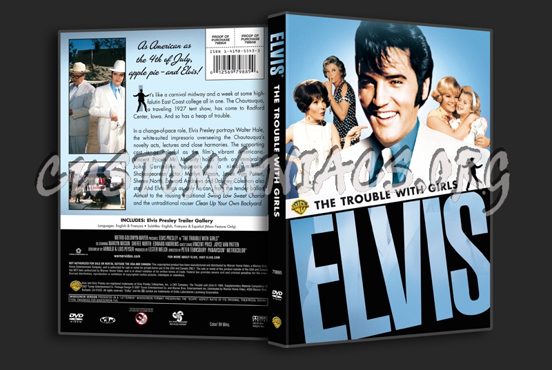 Elvis: The Trouble With Girls dvd cover