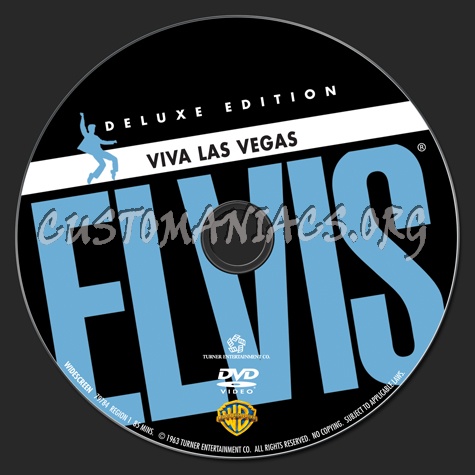 Elvis: Viva Las Vegas dvd label