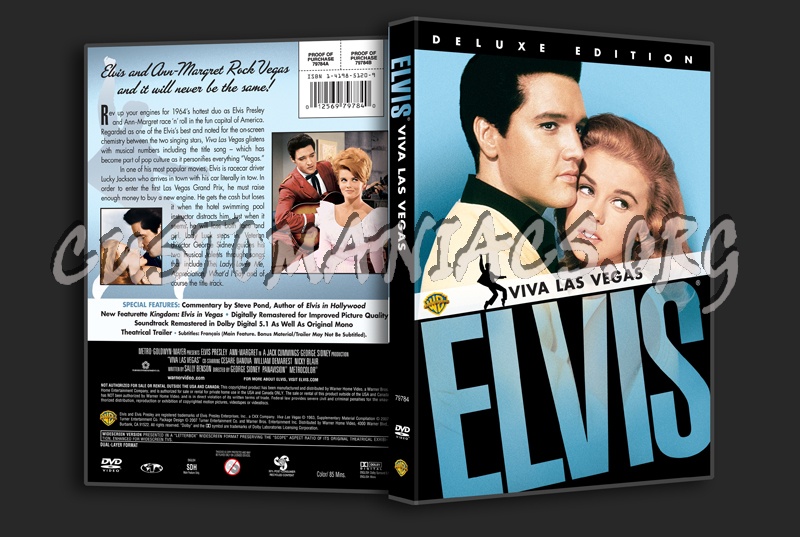 Elvis: Viva Las Vegas dvd cover