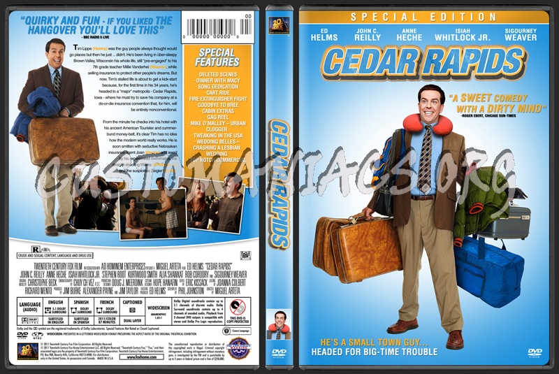 Cedar Rapids dvd cover