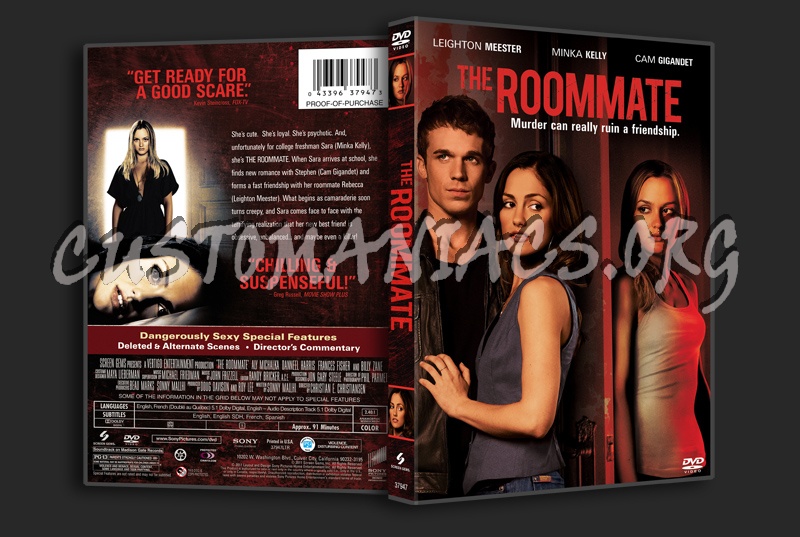 The Roommate dvd cover