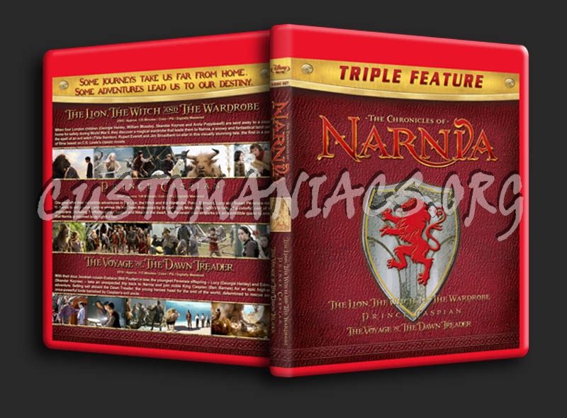 The Chronicles of Narnia Collection blu-ray cover