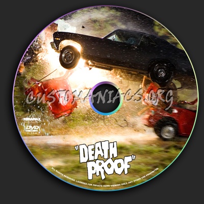 Death Proof dvd label