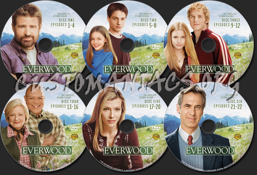 Everwood Season 2 dvd label