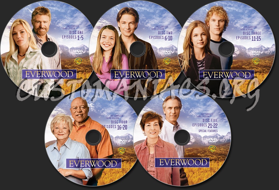 Everwood Season 3 dvd label