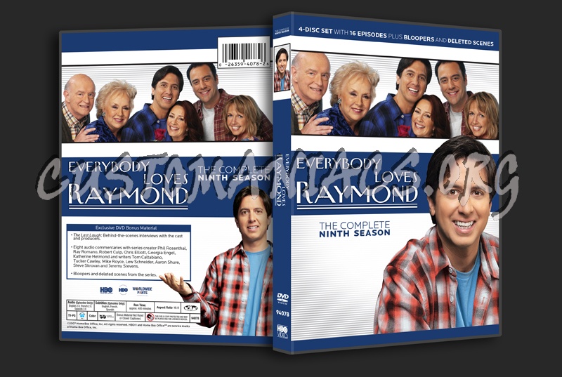 Everybody Loves Raymond Season 9 dvd cover