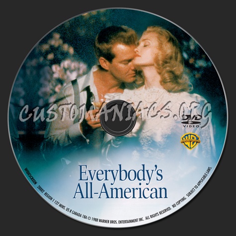 Everybody's All American dvd label