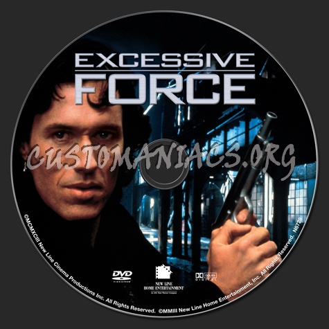 Excessive Force dvd label