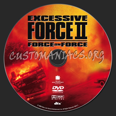 Excessive Force II dvd label