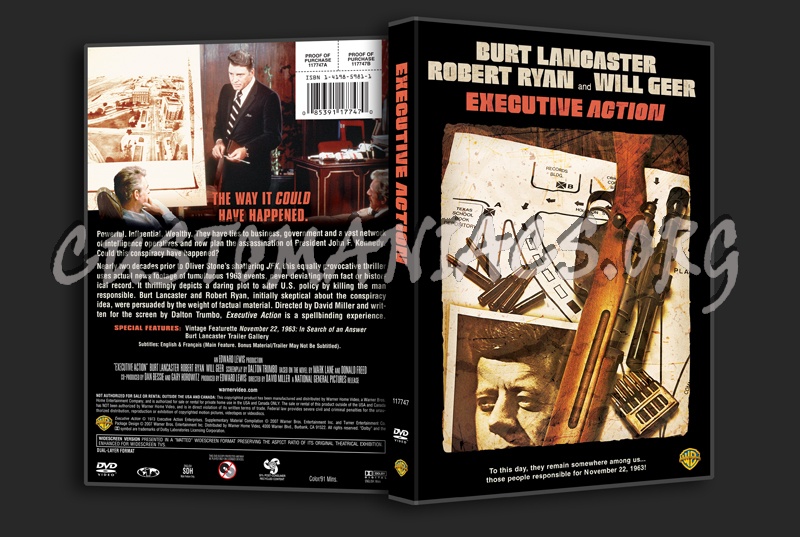 Executive Action dvd cover