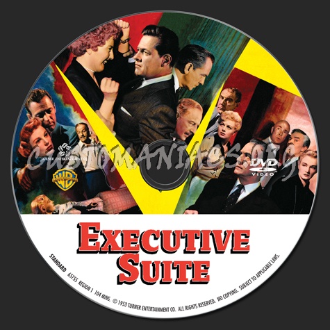Executive Suite dvd label