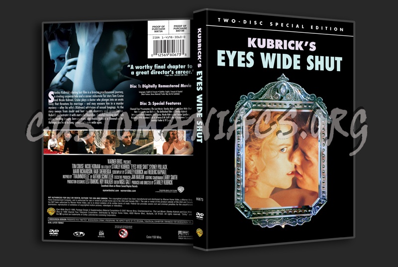 Eyes Wide Shut dvd cover