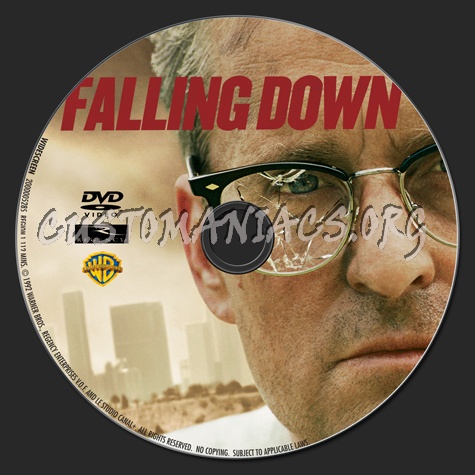 Falling Down dvd label