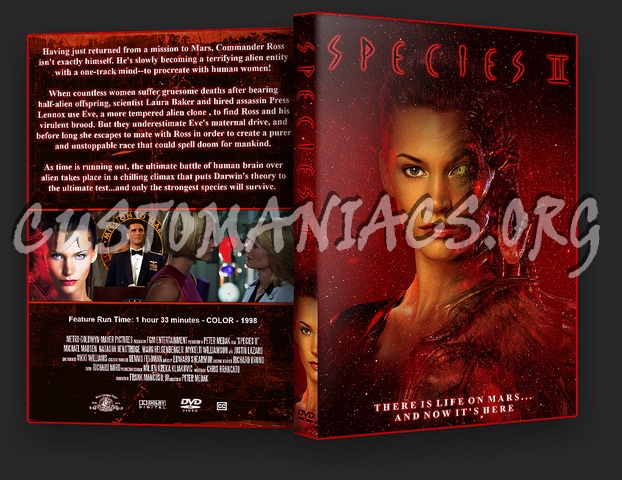 Species 2 dvd cover