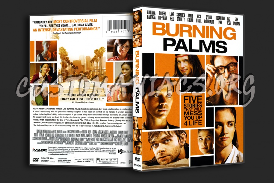 Burning Palms dvd cover