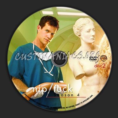 Nip Tuck Season 4 dvd label