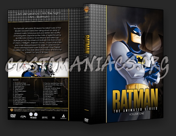 Batman, The Animated Series - TV Collection dvd cover