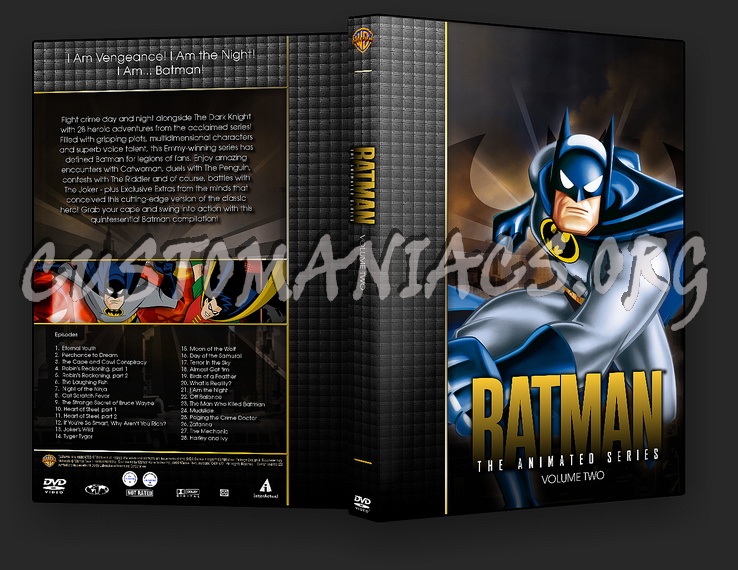 Batman, The Animated Series - TV Collection dvd cover