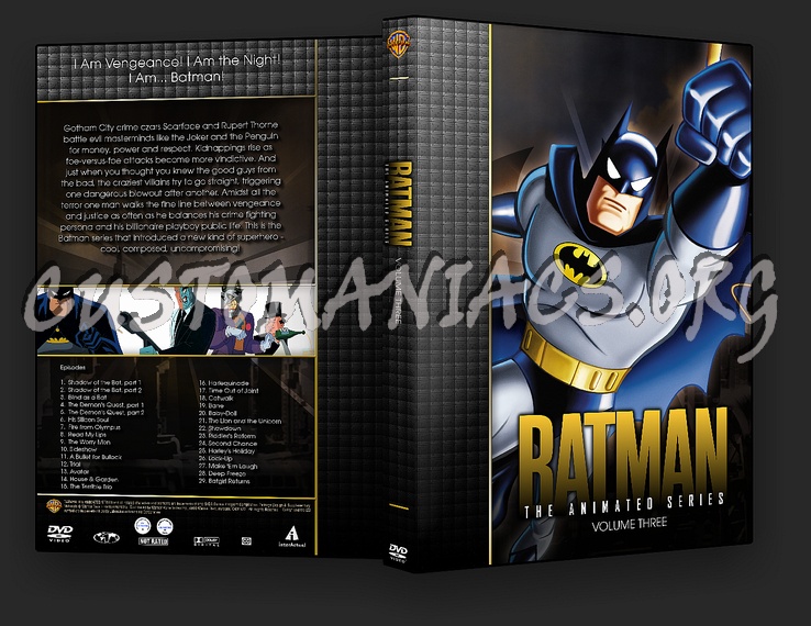 Batman, The Animated Series - TV Collection dvd cover