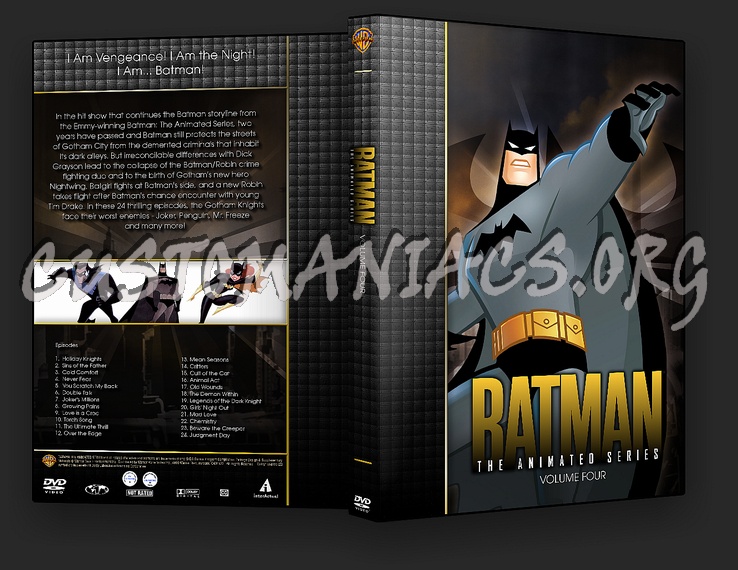Batman, The Animated Series - TV Collection dvd cover