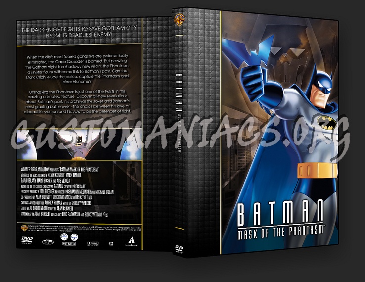 Batman, The Animated Movies - TV Collection dvd cover