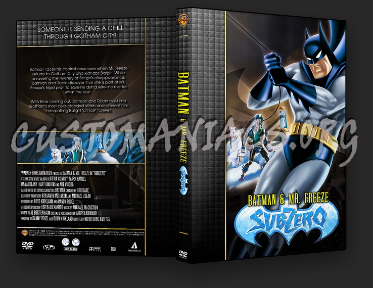 Batman, The Animated Movies - TV Collection dvd cover