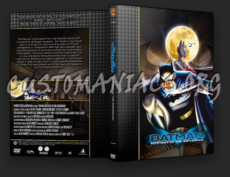 Batman, The Animated Movies - TV Collection dvd cover