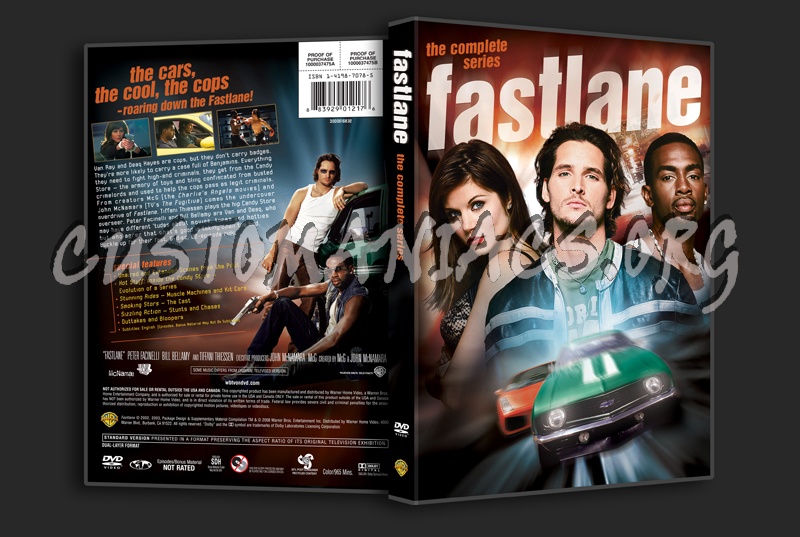 Fastlane The Complete Series dvd cover