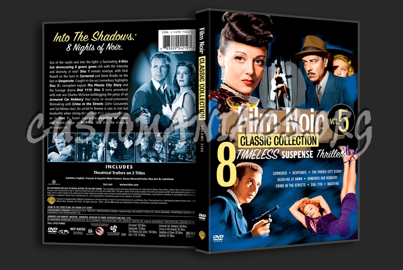 Film Noir Collection Volume 5 dvd cover