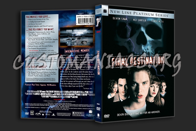 Final Destination dvd cover