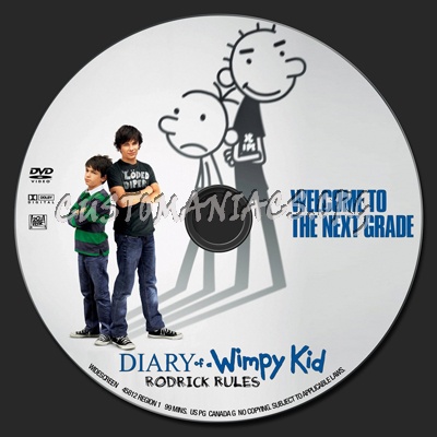 Diary of a Wimpy Kid: Rodrick Rules dvd label