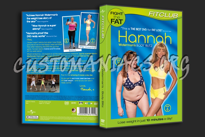 Fitclub: Hannah Waterman's Body Blitz dvd cover