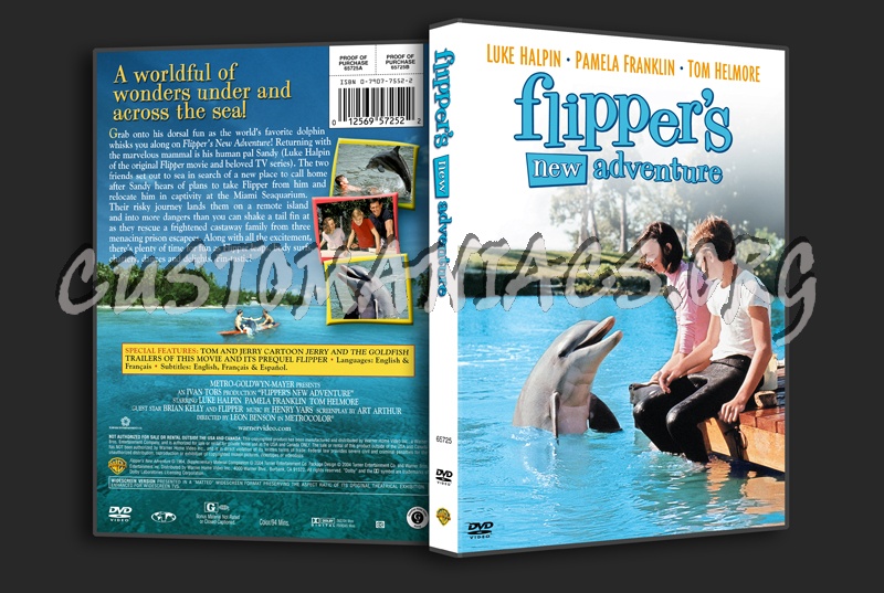 Flipper's New Adventure dvd cover