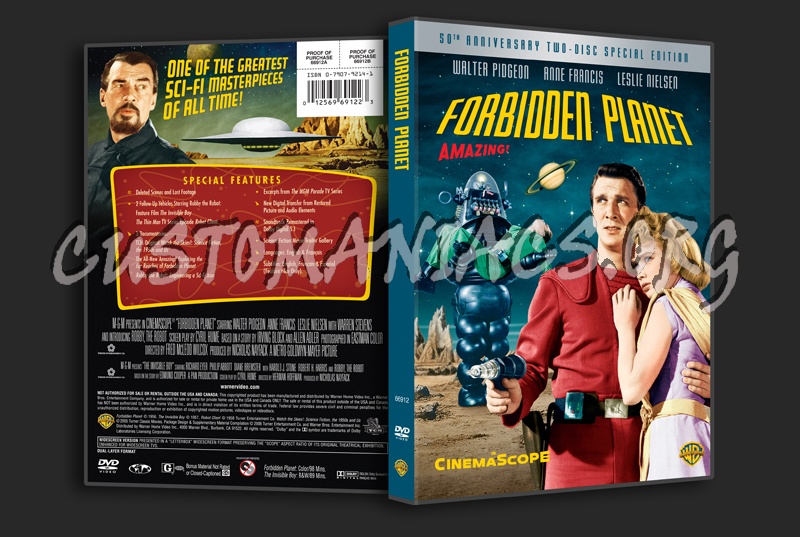 Forbidden Planet dvd cover