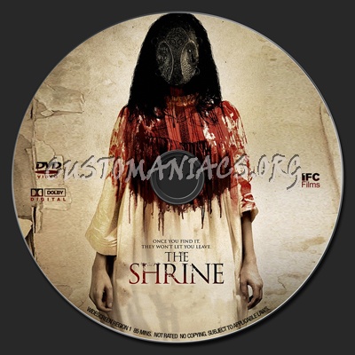 The Shrine dvd label