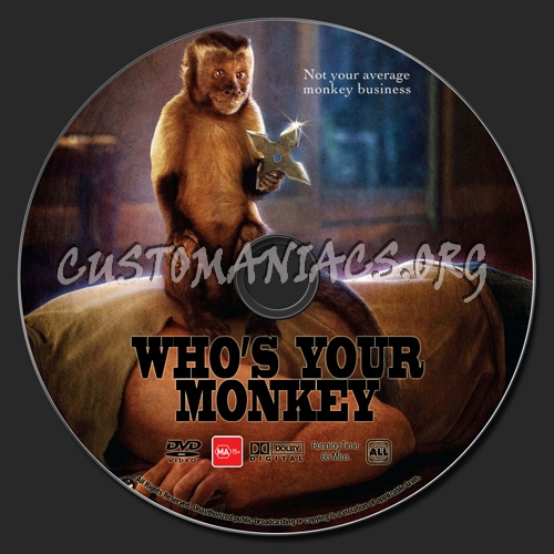 Who's Your Monkey dvd label