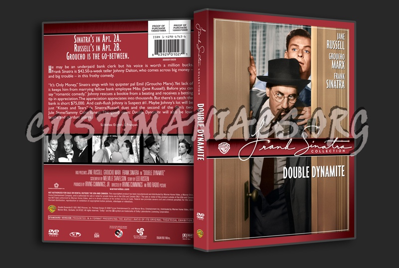 Frank Sinatra Collection: Double Dynamite dvd cover