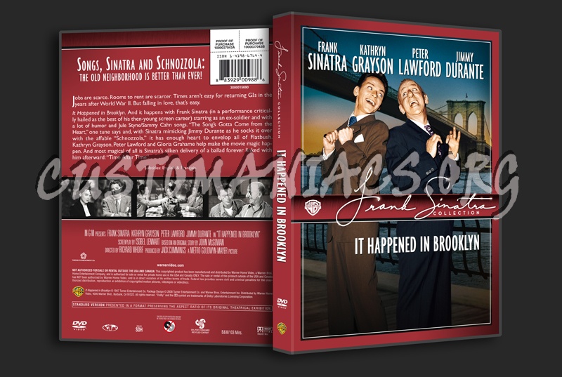 Frank Sinatra Collection: It Happened in Brooklyn dvd cover