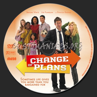 Change of Plans dvd label