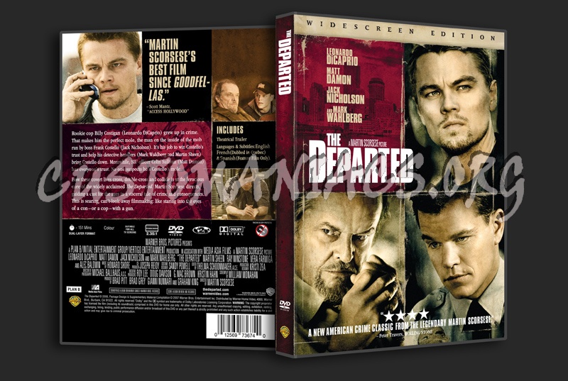 The Departed dvd cover