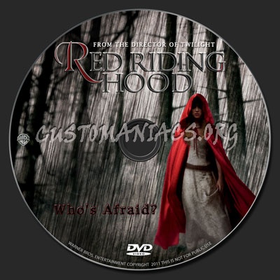 Red Riding Hood 2011 dvd label