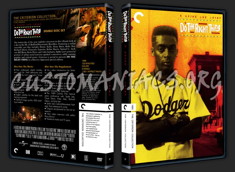 097 - Do The Right Thing dvd cover