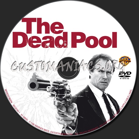 The Dead Pool dvd label