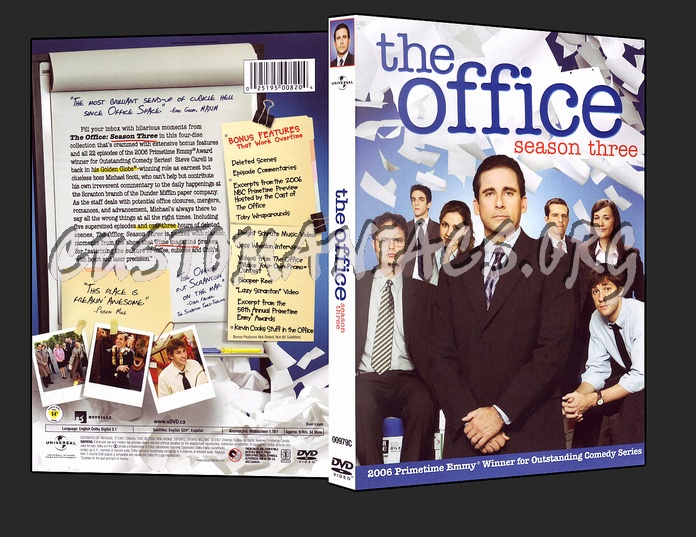 The Office US - Season 3 dvd cover
