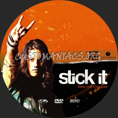 Stick it dvd label