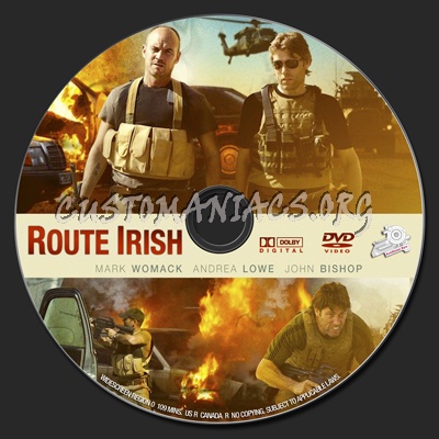 Route Irish dvd label