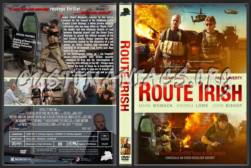 Route Irish dvd cover