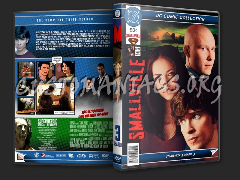 Smallville (DC Comic Collection) dvd cover