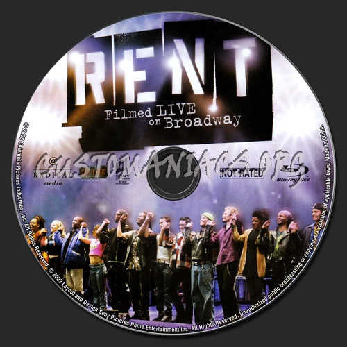 Rent blu-ray label