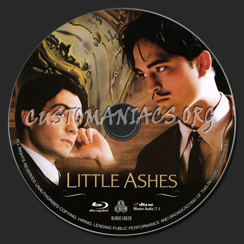 Little Ashes blu-ray label